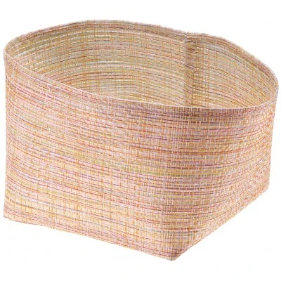 Corbeille à pain Lina Mandarine/multicolore 15 x 15 x 12