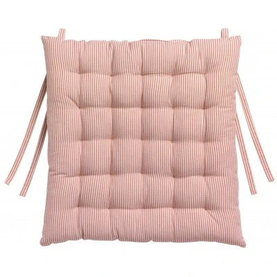 Galette de chaise 25 points Reka Papaye 36 x 36 x 5