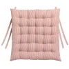 Galette de chaise 25 points Reka Papaye 36 x 36 x 5