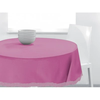Nappe ronde Tosca Anemone diamètre 150 cm