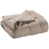 Chemin de lit stonewashed Zeff Naturel 90 x 240
