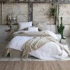 Chemin de lit stonewashed Zeff Naturel 90 x 240