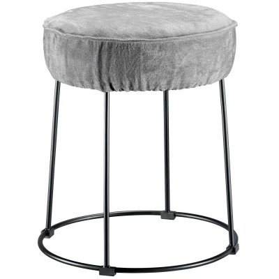 Housse de tabouret Velor Perle 0 X 36 X 10
