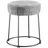Housse de tabouret Velor Perle 0 X 36 X 10