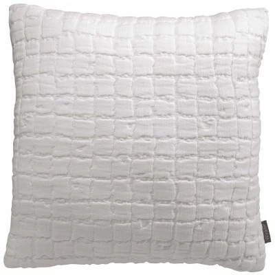 Coussin Stonewashed Swami Blanc 45 X 45