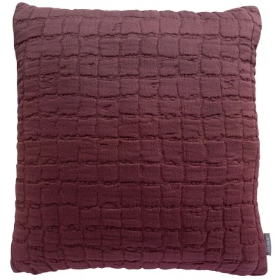 Coussin Stonewashed Swami Prune 45 X 45