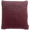 Coussin Stonewashed Swami Prune 45 X 45