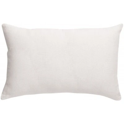 Coussin uni Zeff Blanc 40 x 65