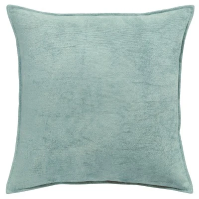 Coussin Velor Sauge 45 x 45