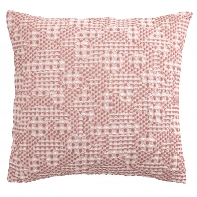 Coussin Stonewashed Talin Blush 45 x 45