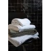 Drap de douche Stonewash Nagari Carbone 70 x 140
