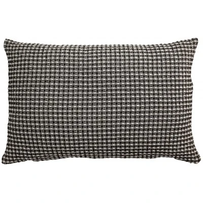 Coussin Stonewashed Naga Vichy Carbone 40 x 65