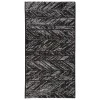 Tapis Evora Noir 60 x 110