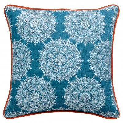 Coussin Sioux Bleu denim 40 x 40