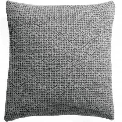 Coussin stonewashed Maia Ecume 45 x 45