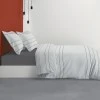 Parure de lit 2 personnes avec housse de couette et 2 taies d'oreiller July Imprimé 240 x 220