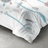 Parure de lit 2 personnes avec housse de couette et 2 taies d'oreiller Dreamy Imprimé 240 x 220