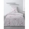 Parure de lit 1 personne avec housse de couette et 1 taie d'oreiller Rina Imprimé 140 x 200