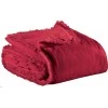Jeté uni Fara Rubis 260 x 260