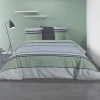 Parure de lit 2 personnes avec housse de couette et 2 taies d'oreiller Vaxo Mousse 240 x 260