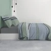 Parure de lit 2 personnes avec housse de couette et 2 taies d'oreiller Vaxo Mousse 240 x 260