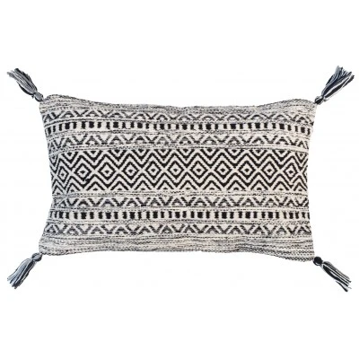 Coussin Bobo Gris/noir 30 x 50