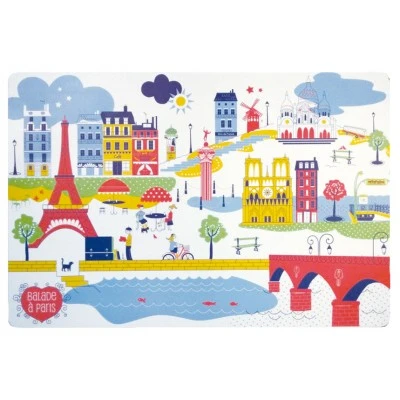Set de table Balade à Paris Assortis 30 x 45