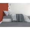 Parure de lit 2 personnes Casbaloz avec housse de couette et taies d'oreiller Imprimé 240 X 220