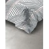 Parure de lit 2 personnes Casbaloz avec housse de couette et taies d'oreiller Imprimé 240 X 220