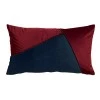 Coussin Velto Patch Grenat 30 x 50