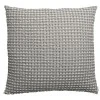 Coussin stonewashed Naga Vichy Gris 45 x 45