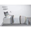 Parure de lit 1 personne Gospy avec housse de couette et taie d'oreiller Imprimé 140 x 200