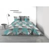 Parure de lit 2 personnes Knavy avec housse de couette et taies d'oreiller Imprimé 220 x 240