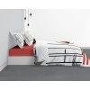 Parure de lit 2 personnes Hello avec housse de couette et taies d'oreiller Imprimé 260 x 240