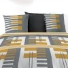 Parure de lit 2 personnes Toyo avec housse de couette et taies d'oreiller Imprimé 260 x 240