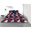 Parure de lit 2 personnes Knivik avec housse de couette et taies d'oreiller Imprimé 260 x 240