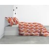Parure de lit 2 personnes Trysi avec housse de couette et taies d'oreiller Imprimé 240 x 220