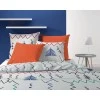 Parure de lit 2 personnes Ryad avec housse de couette et taies d'oreiller Imprimé 260 x 240