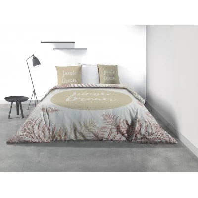 Parure de lit 2 personnes Jungle Dream avec housse de couette et taies d'oreiller Imprimé 260 x 240