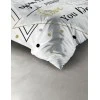 Parure de lit 2 personnes What avec housse de couette et taies d'oreiller Imprimé 260 x 240