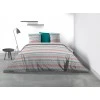 Parure de lit 2 personnes Kaja avec housse de couette et taies d'oreiller Imprimé 260 x 240