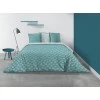 Parure de lit 2 personnes Kadi Blue avec housse de couette et taies d'oreiller Imprimé 240 x 220