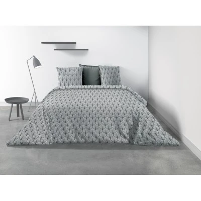 Parure de lit 2 personnes Mucha avec housse de couette et taies d'oreiller Imprimé 220 x 240
