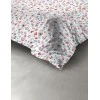 Parure de lit 2 personnes Liberty avec housse de couette et taies d'oreiller Imprimé 220 x 240