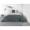 Parure de lit 2 personnes Niagara Gold avec housse de couette et taies d'oreiller Imprimé 220 x 240
