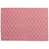Set de table Calypse Rouge 33 x 48