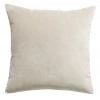 Coussin uni Elise Grège 45 x 45