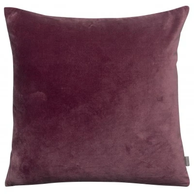 Coussin uni Elise Lilas 45 x 45