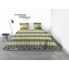 Parure de lit 2 personnes Hiko avec housse de couette et taies d'oreiller Imprimé 220 x 240