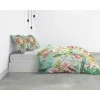 Parure de lit 2 personnes Paradis avec housse de couette et taies d'oreiller Imprimé 240 x 220